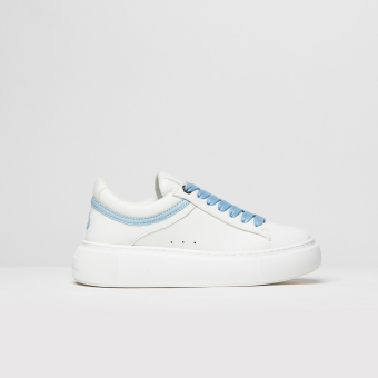 Sneakersy damskie rio colour bianco/skyway