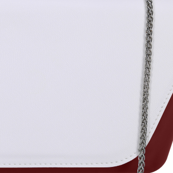 Torebka O bag sheen Bordeaux