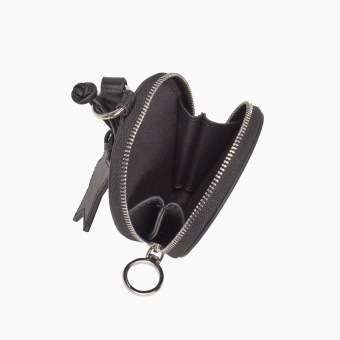 Portmonetka agatha Sintetio nappa easy Nero