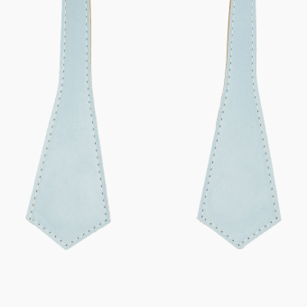 Uchwyty Lungo A Punta Con Impunture Tessuto Sintetico Nappa Easy Skyway