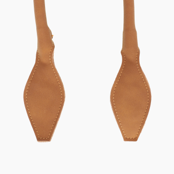 Uchwyty Długie A Rombo Tessuto Sintetico Suede Leather