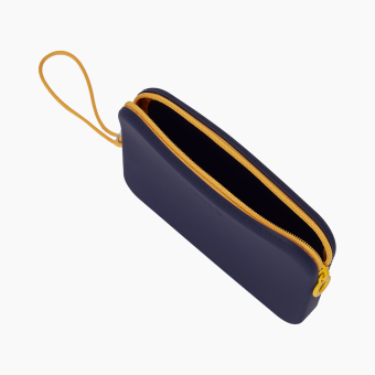 Kosmetyczka O Bag Fiesta Silicone Blu Navy/Cedro