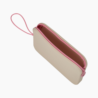 Kosmetyczka O Bag Fiesta Silicone Sabbia/Pink