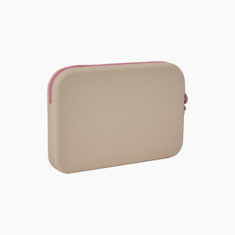 Kosmetyczka O Bag Fiesta Silicone Sabbia/Pink