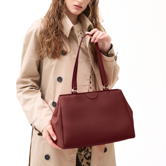 Torebka O bag vienna Gommato Bordeaux