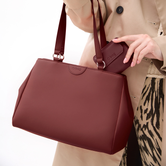 Torebka O bag vienna Gommato Bordeaux