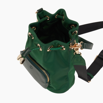 Torebka O Bag Natro O Bag Pom Pon Nylon+ Forest Green