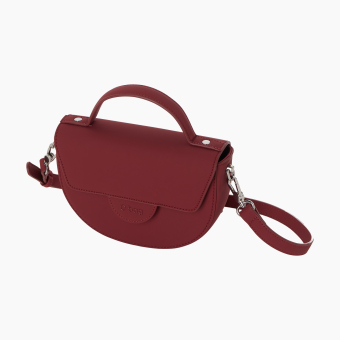 Torebka O bag praga Gommato Bordeaux