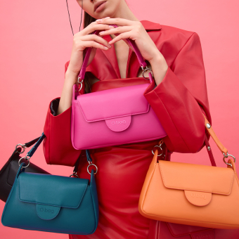 Torebka O bag paris Sintetico nappa easy Laguna blue