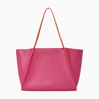 Torebka O bag istanbul Sintetico nappa easy Fucsia rose Amber