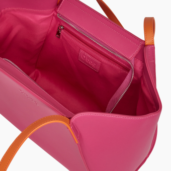 Torebka O bag istanbul Sintetico nappa easy Fucsia rose Amber