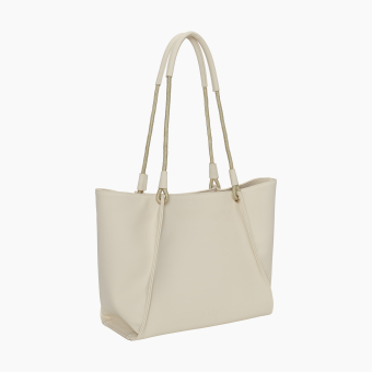 Torebka O Bag Holiday Tessuto Gommato Ivory