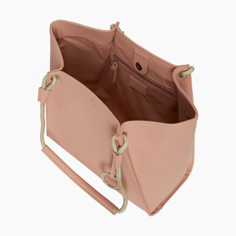Torebka O Bag Holiday Tessuto Gommato Blush