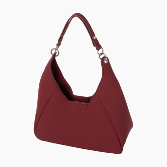 Torebka O bag ginevra Gommato Bordeaux