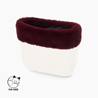 Opaska O bag mini Lapin rex Bordeaux