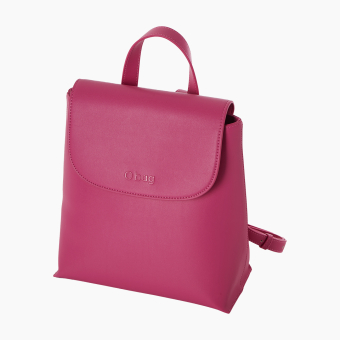 Plecak O bag budapest Sintetico nappa easy Fucsia rose