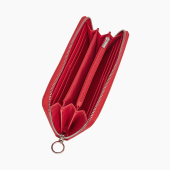 Portfel O wally zurigo Sintetico nappa easy Rosso scarlatto