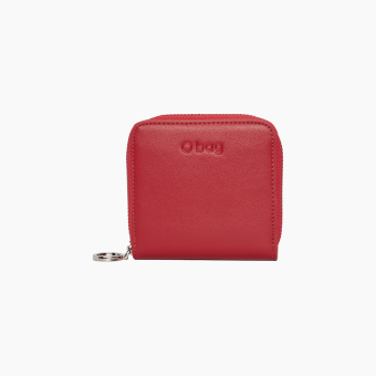 Portfel O half wally basilea Sintetico nappa easy Rosso scarlatto