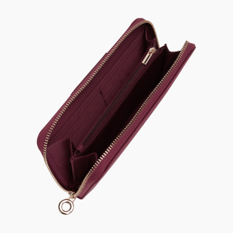 Portfel O Wally Fashion Nylon Bordeaux