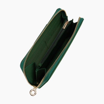 Portfel O Wally Fashion Nylon Forest Green