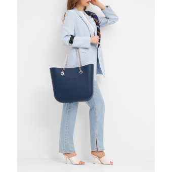 Torebka O bag standard Blu navy