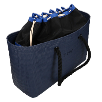 Torebka O bag beach Blu navy
