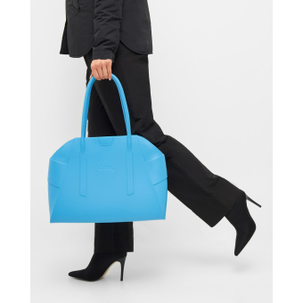 Torebka O bag unique Aqua z organizerem Bianco