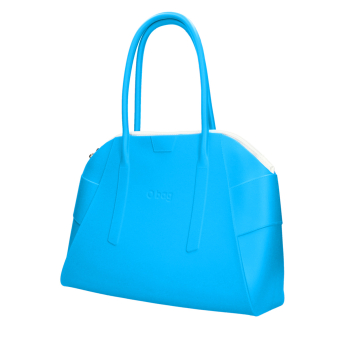 Torebka O bag unique Aqua z organizerem Bianco