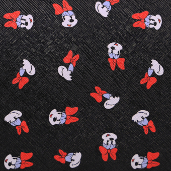 Kosmetyczka O bag Stampa all over minnie Nero