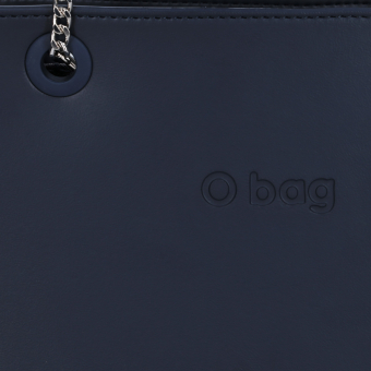 Torebka O bag double Blu navy