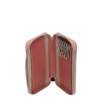 Etui na klucze Simil pelle vernice Cassis