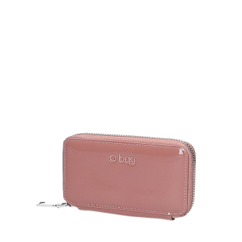 Etui na klucze Simil pelle vernice Cassis