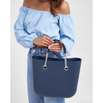 Torebka O bag mini Blu navy