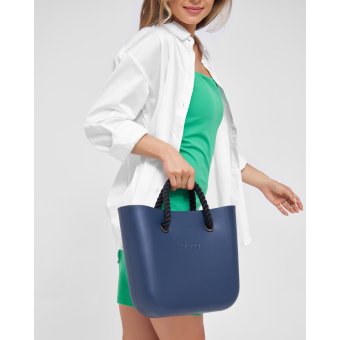 Torebka O bag mini Blu navy
