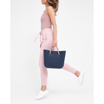 Torebka O bag mini Blu navy