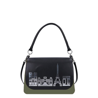 Torebka O bag glam Military