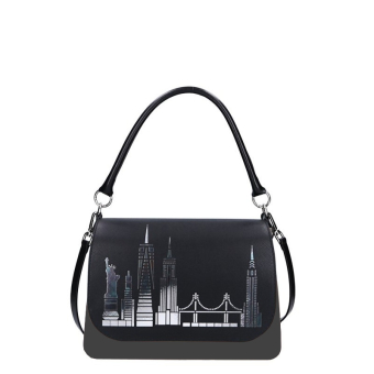 Torebka O bag glam Grafite