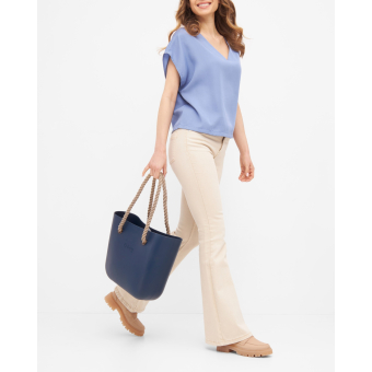 Torebka O bag standard Blu navy