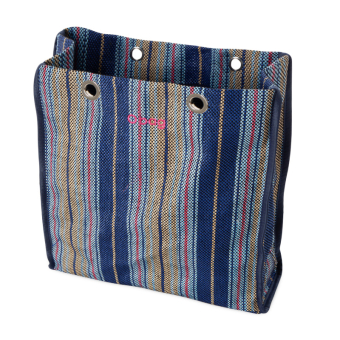 Body O bag market Intreccio sfumato Cobalto