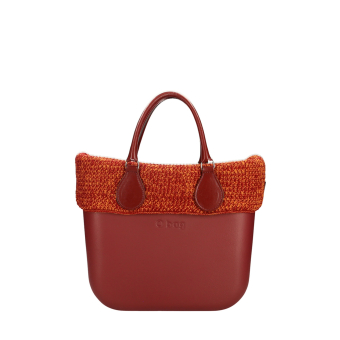 Torebka O bag mini Bordeaux