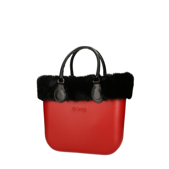 Torebka O bag mini Rosso scarlatto