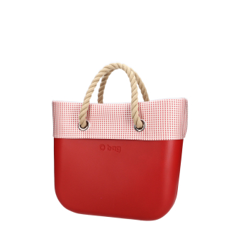 Torebka O bag mini Rosso Scarlatto