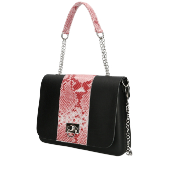 Torebka O bag glam Nero