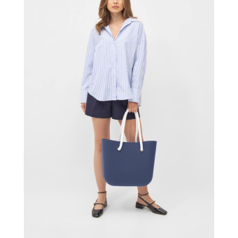 Torebka O bag standard Blu navy