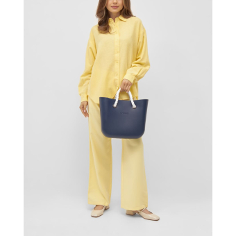 Torebka O bag mini Blu navy