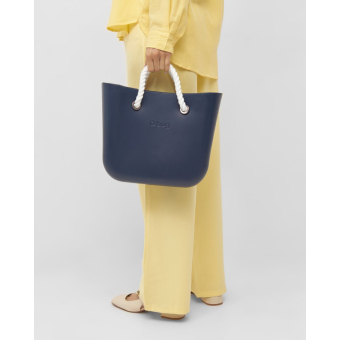 Torebka O bag mini Blu navy