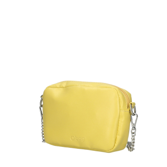 Torebka O bag pocket Simil pelle nappa Celery green