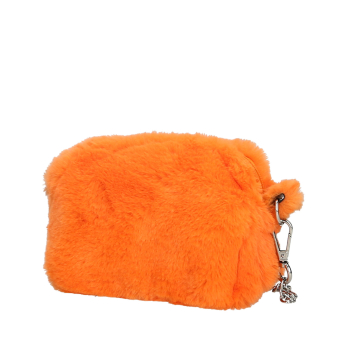 Torebka O bag glam ecopelliccia Fluo arancione