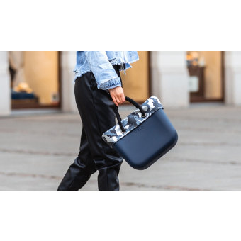 Torebka O bag mini Blu navy