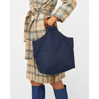 Torebka O bag rings Denim Indigo